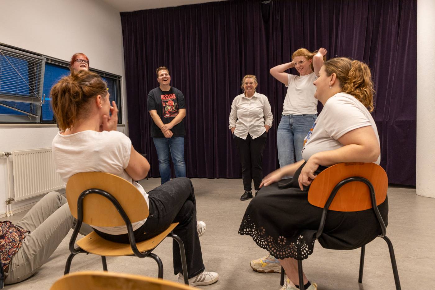 Teamuitje bij TheaterMIK